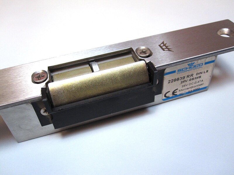 Schüco Firestop II Elektro-Türöffner, LS 24V RR mit Rückmeldung, Nr ...