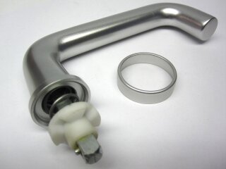 Schüco Steckgriff FENSTERGRIFF UF EV1 Aluminium natur Nr. 269913 / 234944