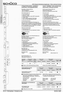Schüco ADS SafeMatic AP-4/1 Fallen-MFV , selbstverr.,  32,5/92/9 RS n.i. LS n.a.