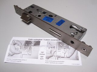 Schüco RF-Schloss 1314 , DIN18251-2 Kl. 3 , RS/LS, 35/92/10 F245x28 Nr.279504