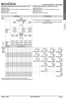 Preis pro Meter , Schüco AWS 50 STECKDICHTUNG UML. 5MM Nr: 224350