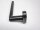 Schüco TÜRDRÜCKER DS Lochteil 10mm  RAL9005 Nr. 279821/240153 Rosette:70x32,5x14
