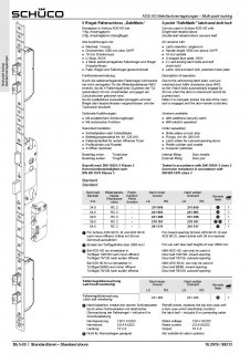 Sch&uuml;co ADS HD MFV 5-RF-SCHLOSS SafeMatic  o.P. 39,5/92/10  U24