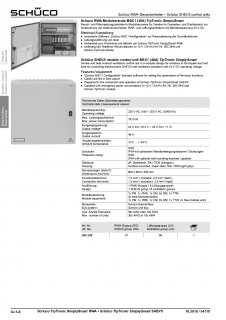 Schüco RWA-Modulzentrale MSC1 TipTronic 48A 0110 Nr. 263339