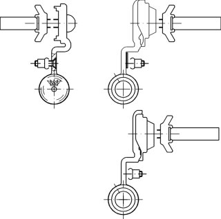 Schüco R-Türband Firestop II 3-tlg. 170/73/34,5/20,5/14 weiß RAL9016 2.GEN