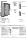 Schüco Fluchttür E-Öffner SET OV 331U RR 24V Ruhestrom 5KN F200x28 mit Fallenschloss Nr. 267565