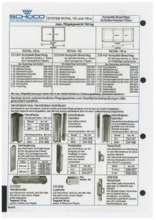 Schüco Verriegelung EV1 Nr.208282