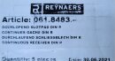 Fuhr/Reynaers Schließleiste für Schwenkhaken DIN:RS 1970mm U24/5