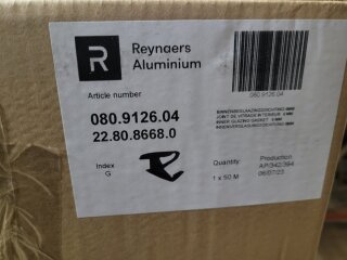 Reynaers Innenverglasungsdichtung 6mm 1 VE=50m  Nr.080.9126.04