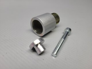 GEZE Achsverlängerung TSA 160 NT 24mm Silber Nr. 067598