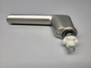 Schüco Steckgriff abschließbar mit 1 Schlüssel, 1 Schaltstufe,  Inox Look SmartActive Nr. 269238
