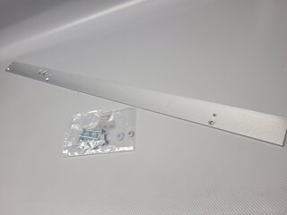 GEZE Montagepatte für R und RFS Silber Nr. 123296