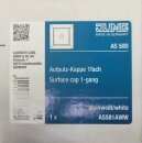 Jung Aufputz Kappe Weiß Nr. AS581AWW
