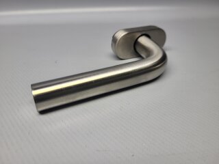 Hueck Fenstergriff Edelstahl 43mm Nr. Z 909 715 31.0001