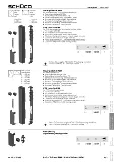 Schüco Steuergerät RWA RS  Nr. 262830