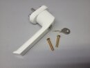 Schüco Fenstergriff 43mm  Weiß Nr. 98050191