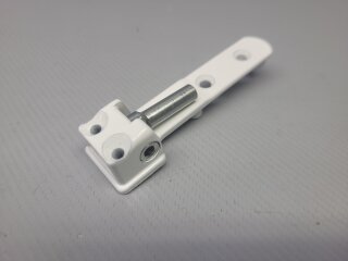 Schüco Ecklager Blendrahmen KS Links Schniks Weiß Nr.251767 / 251753