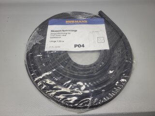 Hörmann Zargendicthung für T30 PO4  Länge 7,5m  Nr. 449854