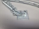 Dulimex Sturmkette Türschutzkette mit Feder  Nr.DV820B