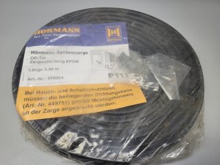 Hörmann Zargendicthung P111  Länge 5,5m  Nr. 479304