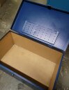 Stahlblech Werkzeugkoffer Werkzeugkiste Blau 91x53x43cm mit Lagerungspuren