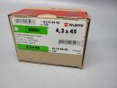 Würth Linsenkopf Blechschraube 4,2 x 45mm  (DIN...