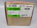 Würth Sechskant Holzschraube 8 x 80 (DIN 571) A2 100...