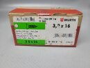 Würth Senkkopf Blechschraube 3,9 x 16mm  (DIN 7982) A2 300 Stück Nr. 0123 39 16