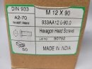Sechskantschrauben mit Vollgewinde  M12 x 90 (DIN 933) A2...