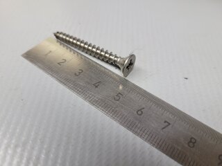 Senkkopf Holzschraube 5 x 45  A2 100 Stück