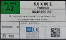 Rundkopf Holzschraube 5 x 80 Z A2 100 Stück