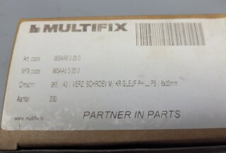 Senkkopfschrauben M6 x 20 (DIN 965) A2 100 Stück