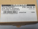 Hautau Feuertaster FR 24/M SI 24VDC Rot Nr. 145524