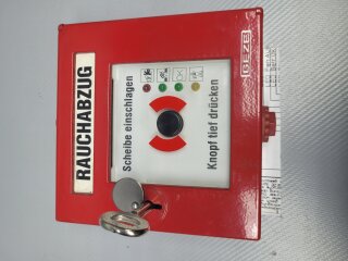GEZE Feuertaster FT4/24V DC Rot Nr. 89387