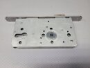 KFV Riegel-Fallen-Schloss, DIN RS, 60Dorn, 72Abstand, 8Nuss, Flach-Stulp abgerundet 235x24x3mm